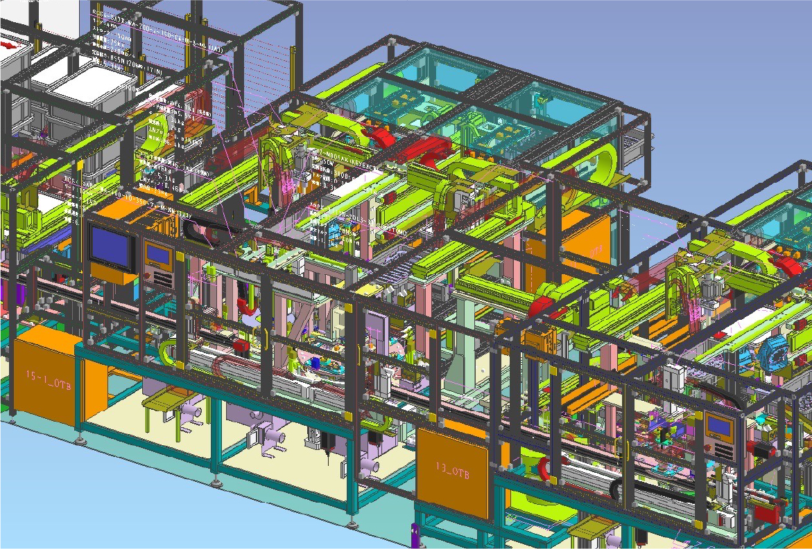 自動車部品組立設備