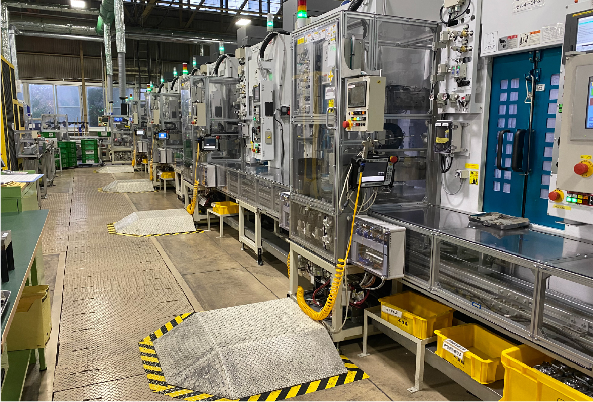 切削ライン自動供給検査